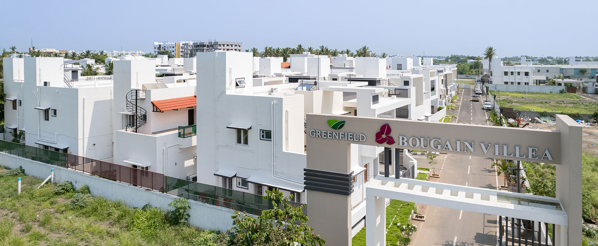 Bougain villa banner image - Green Field Housing India